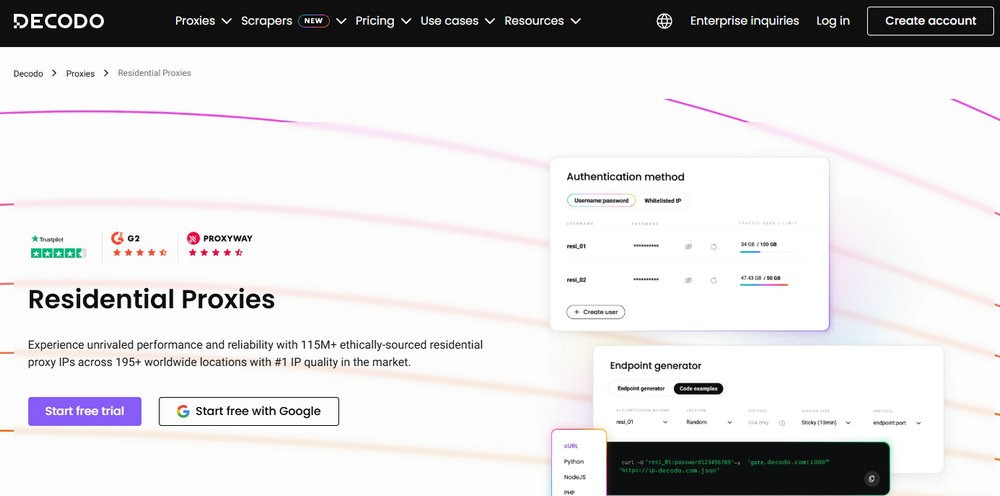 Decodo Residential Proxies Decodo Residential Proxies