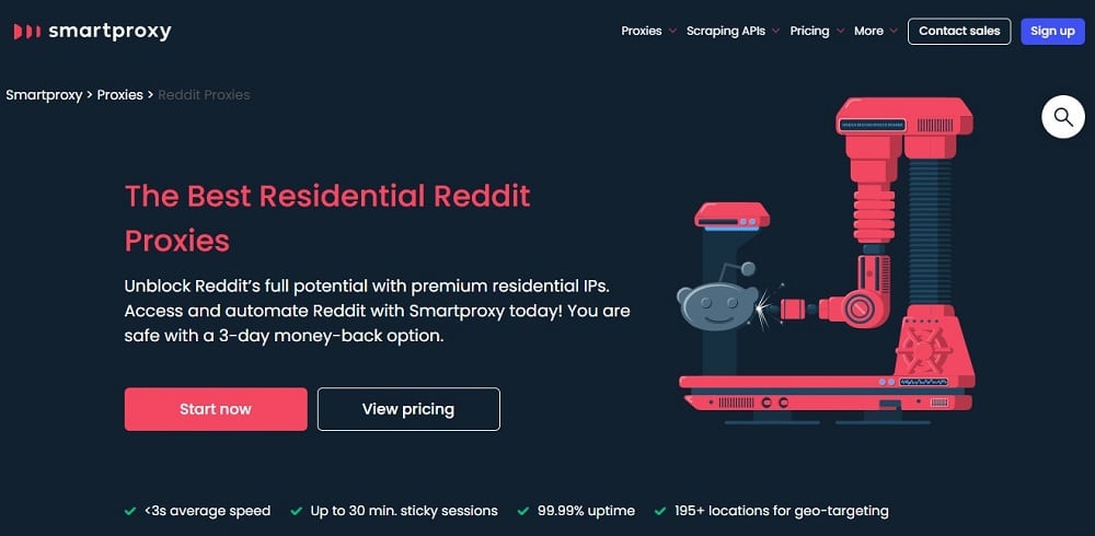 Smartproxies for Reddit Proxies