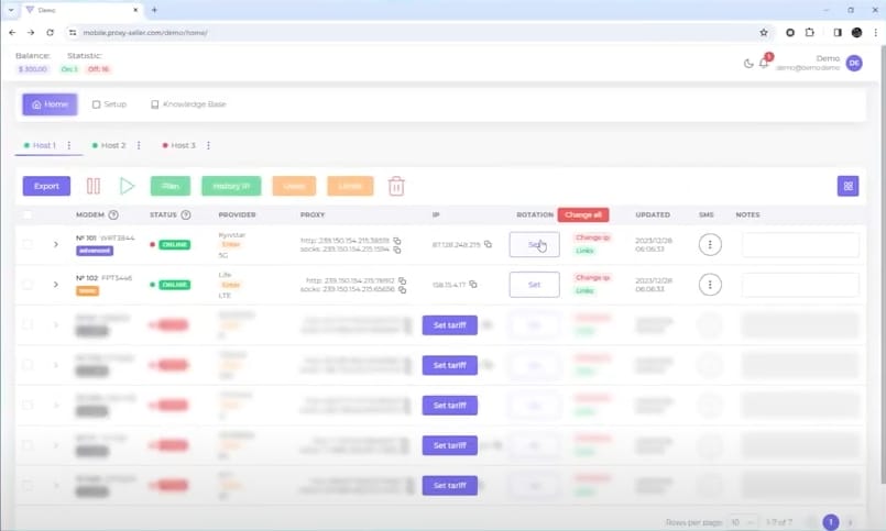 Configure Proxy Settings